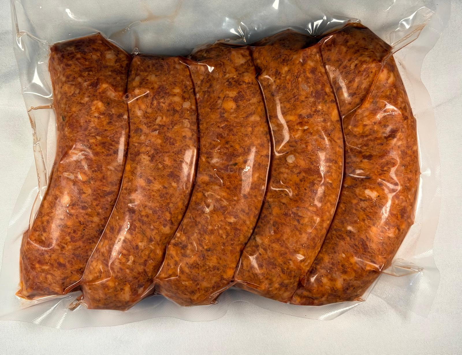 Hot Italian Sausage 5 Pack